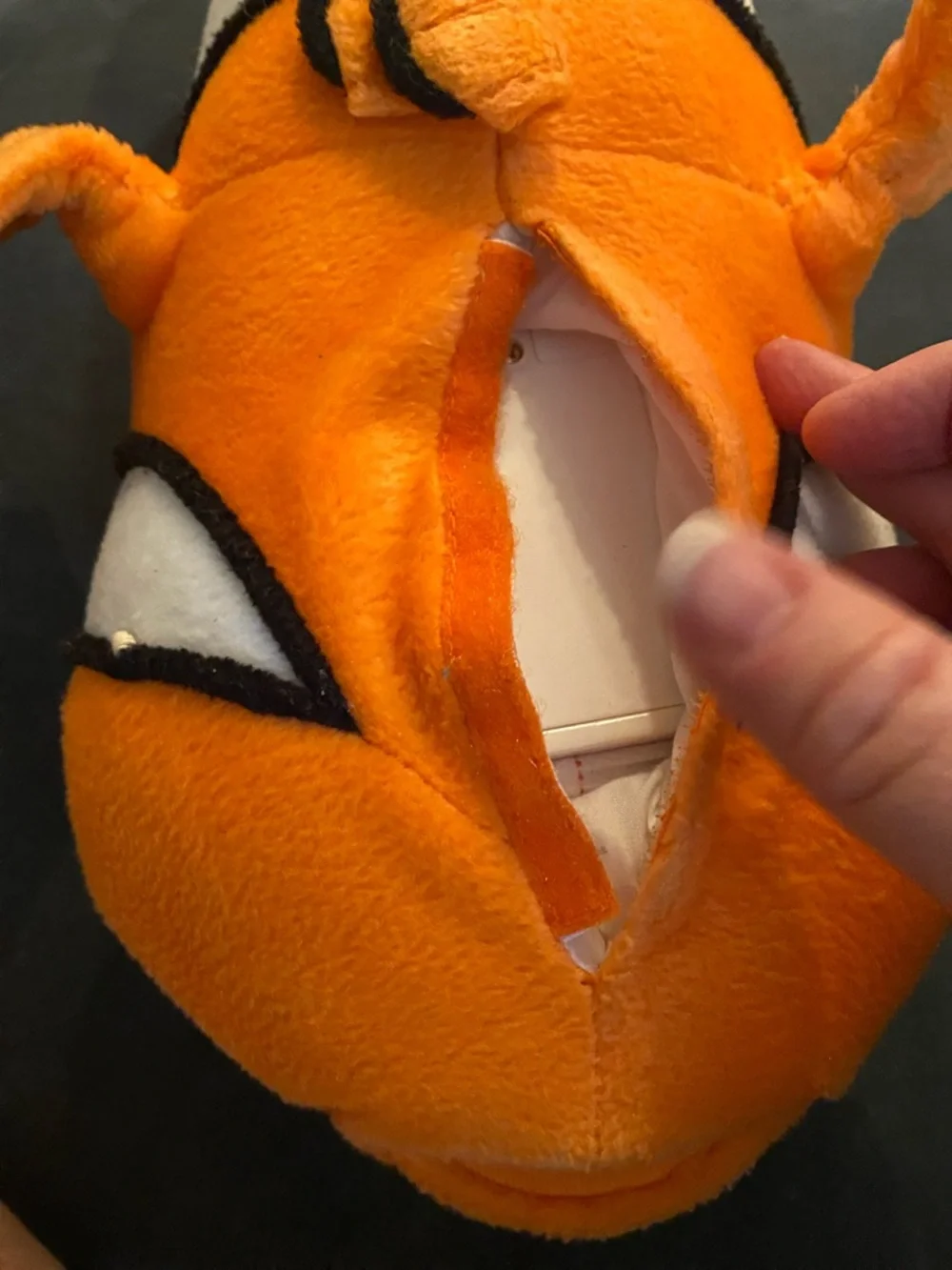 Disney NEMO Orange & White Clownfish Plush